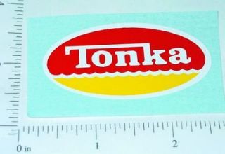 Tonka Hard Hat Construction Toy Sticker TK 198