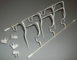 NEW Frigidaire Dishwasher Folding Tines & Clips 154480403 154740302