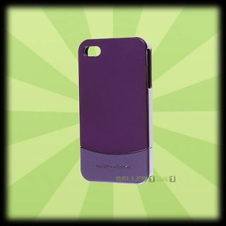 Body Glove Vibe Slider Case For Apple iPhone 4S 4 Purple Shell Hard