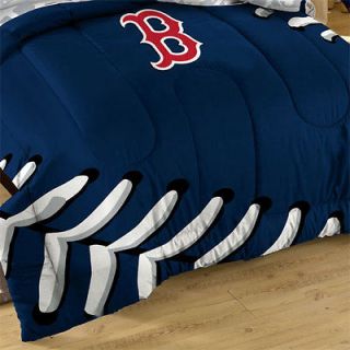 MLB BOSTON RED SOX FULL TWIN COMFORTER SHAMS   Baseball Bedding Bed in