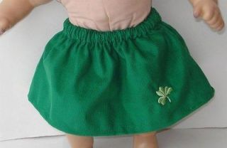 Irish Skirt Doll Clothes Fits 15 American Girl Bitty Baby or Twin
