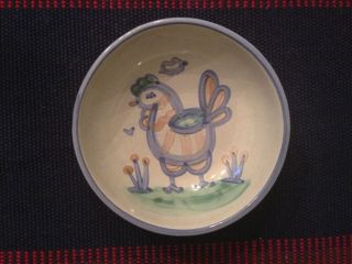 Hadley Pottery     Cereal Bowl     Chi cken