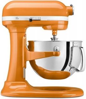 Kitchenaid R KP26M1XTG Pro 600 Stand Mixer 6 qt Tangerine Orange Big