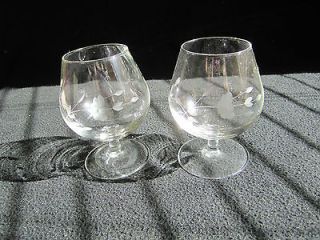 Crystal Princess House Brandy Snifter 4 1/2 Tall 2 1/4 Mouth
