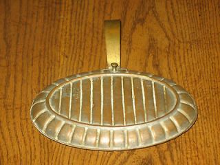 Vintage   Brass/Bronze   Silver tone/Sliver washed Silent Butler