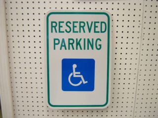 Handicap Parking Sign   *NEW* Metal, Reflective, Legal