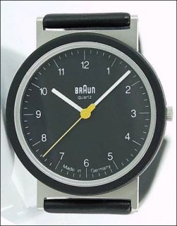 BRAUN Design   MADE IN GERMANY Wristwatch 4789 AW10 AW 10   Dial BLACK