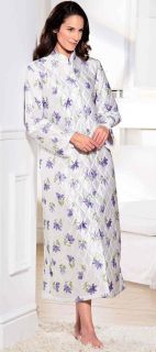 LADIES QUILTED HOUSECOAT   LK118