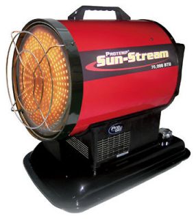 70,000 BTU Protemp Sun Stream Portable Kerosene Heater