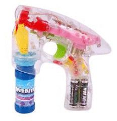 Rapid Bubble Maker Blowing Blower Kid Child Toy Gun Shooter NEW