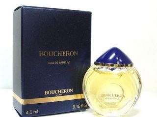 NIB Boucheron Eau De Parfum Woman Perfume EDP 4.5 ml 0.15 oz Mini