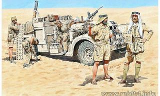 Master Box 1/35 LRDG in North Africa, WWII #3598