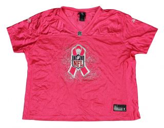 NFL Womens Football Breast Cancer Awareness Replica Jersey, Flamingo