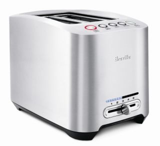 Breville Die Cast Stainless Steel 900 Watts 2 Slice Smart Toaster
