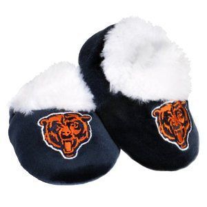 Chicago Bears NFL Football Logo Baby Bootie Slippers Shoes   Choose