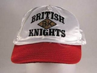 British Knights Retro Satin Logo Unisex Cap Hat One Size New