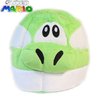 Nintendo Super Mario Bros Figure Anime Cosplay Yoshi Plush Cap Fluffy