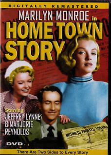 MARILYN MONROE Home Town Story RARE 1951 Film DVD NEW