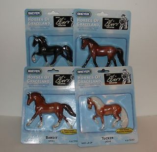 BREYER Stablemates *ELVIS COLLECTION* 4 Horses *NEW* Beautiful Set HTF