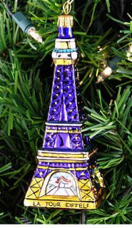Patricia Breen Parisian Eiffel Tower Santa Ltd 2000 Nordi Christmas
