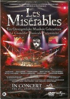 Les Miserables In Concert   25th Anniversary Edition (DVD) NEW/SEALED