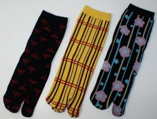 Pairs Ladies Japanese Tabi Oriental Style Socks Great For Thongs