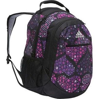 New ADIDAS Byrnes Print BACKPACK PURPLE PINK GRAPHIC POLKA DOT Book