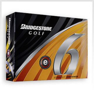 Bridgestone E6 Golf Balls 3 Dozen White No Logos NEW 1575