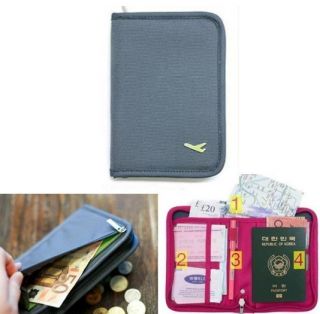 Ticket Passport Holder ID Credit Card Coin Cash Wallet Purse Bag