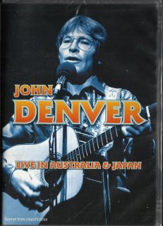 John Denver 2dvd set   Live In Australia & Japan, new/sealed