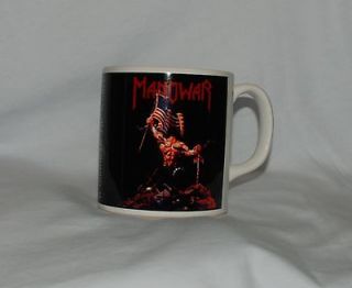 Manowar Mug New Rare Coffee Warriors Accept Judas Priest Maiden