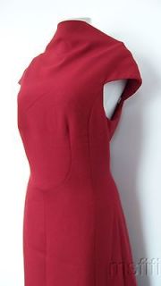 2937 UBER CHIC NWT *BYRON LARS* BRICK JERSEY KNIT FITTED DRESS 6