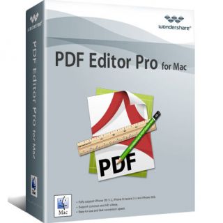Wondershare PDF Editor Pro for Mac, Edit PDF, Convert PDF,Annotate PDF