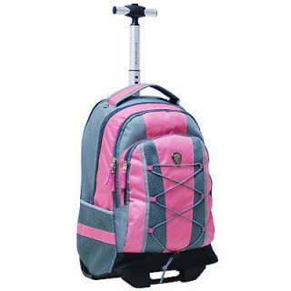 CalPak Impactor 18 inch Rolling Backpack     pink