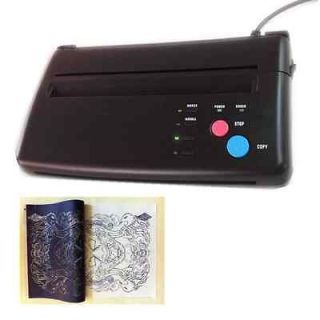 1PRO Black Tattoo Thermal Copier Machine Stencil Maker C1W 3 F + 100