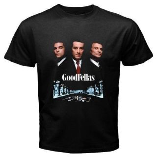New Wise Guys *Goodfellas Gangster Mens Black T Shirt Size S M L XL