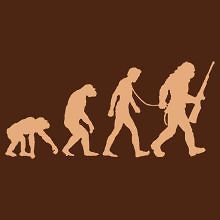 EVOLUTION Planet of the Apes Darwin Heston CAESAR Rise Chimp T Shirt