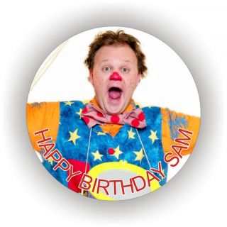 MR TUMBLE RICE PAPER BIRTHDAY CAKE TOPPERS