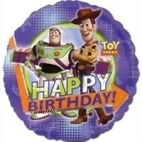 18 Foil Helium Balloon   Toy Story Buzz & Woody   Kids Party   #20011