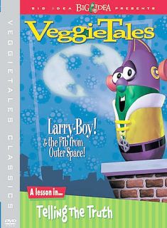Veggietales Larryboy & The Fib From Outer Space DVD ** NEW **