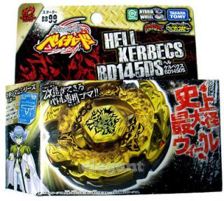 TAKARA TOMY Beyblade Metal Fight Fusion Hell Kerbecs BD145DS BB99