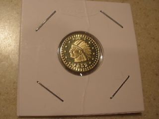 Newly listed 1852 California Gold Coin Fractional Token.