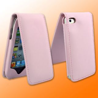 Newly listed New PINK LEATHER CASE FOR APPLE IPOD TOUCH iTouch 4G 4th