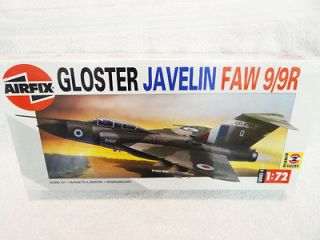 NEW GLOSTER JAVELIN FAW 9/9R AIRFIX MODEL AIRPLANE KIT 1/72 SEALED NEW