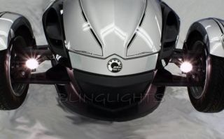 Can Am Spyder Roadster Trike LED Driving Lights Fog Lamps