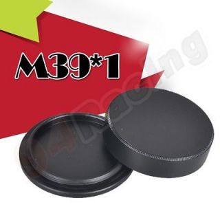 M39 M39*1 Front & Rear Lens Caps Cover for 39mm Camera Body and Lens