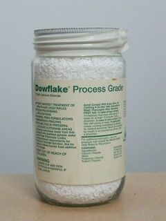 Dowflake Process grade 77 80% Calcium chloride 1 pound Dow Chemical
