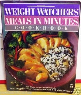Newly listed Weight Watchers Meals in Minutes Recipes WW Cookbook Flex