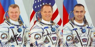 Soyuz TMA 06M Oleg Novitskiy, Yevgeniy Tarelkin, Kevin Ford NEW photo