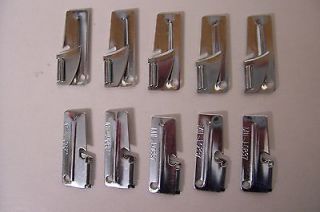 LOT OF 10 US ARMY & USMC P 38 C RATION CAN OPENER,NEW.